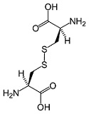 bonded cysteine molecule, disufide bonds bonded cysteine molecule, disufide bonds