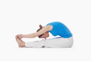 yoga exercising